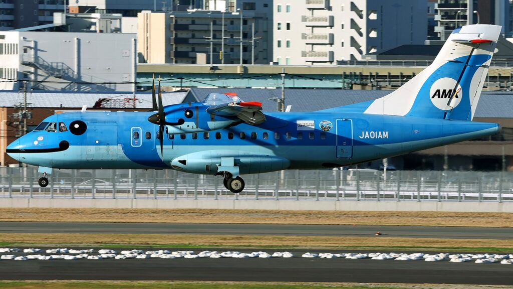 天草エアラインの旅客機（天草エアライン応援運賃）