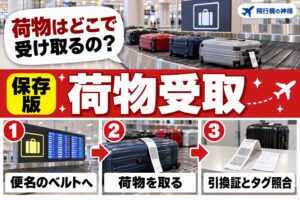 空港で預けた荷物の受け取り方法は？トラブル対処法など交えて解説