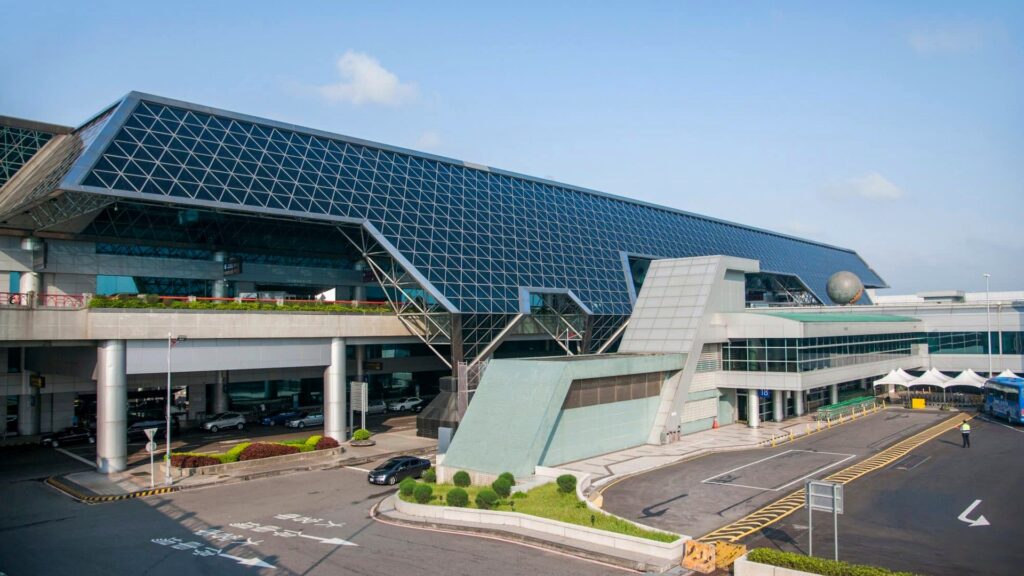 台北の空港(スターフライヤー北九州台北増便)