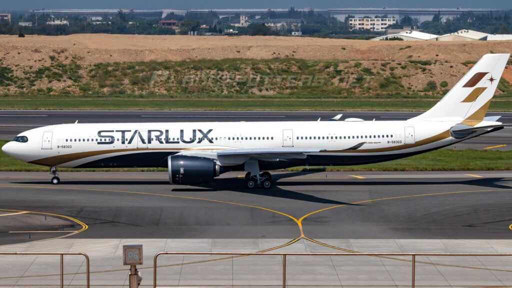 STARLUX Airlinesの旅客機(スターラックスコードシェア)